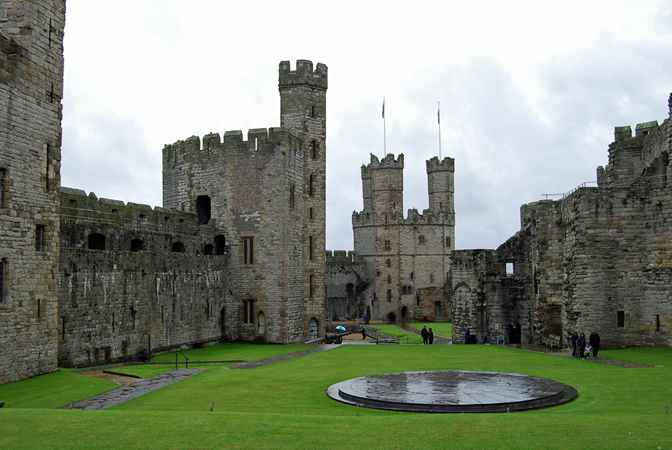Caernarfon chateau Pays de Galles